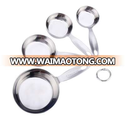 4Pcs Heavy Duty Premium Extra Thick Stainless Steel Measuring Cup Sets