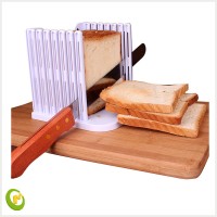 kitchen tools manual bread slicer plastic bread slicer adjustable bread slicer