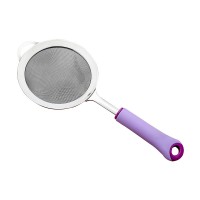 10cm stainless steel fine  mesh food oil  strainer colander