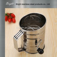 Attractive design,useful and durable ss flour sifter