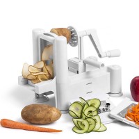 Custom New Best Vegetable Spiralizer Slicer Potato Chips Spiral Cutter